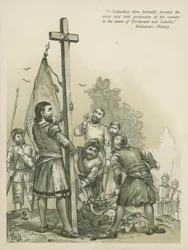 Colombo rivendica il Nuovo Mondo per la Spagna